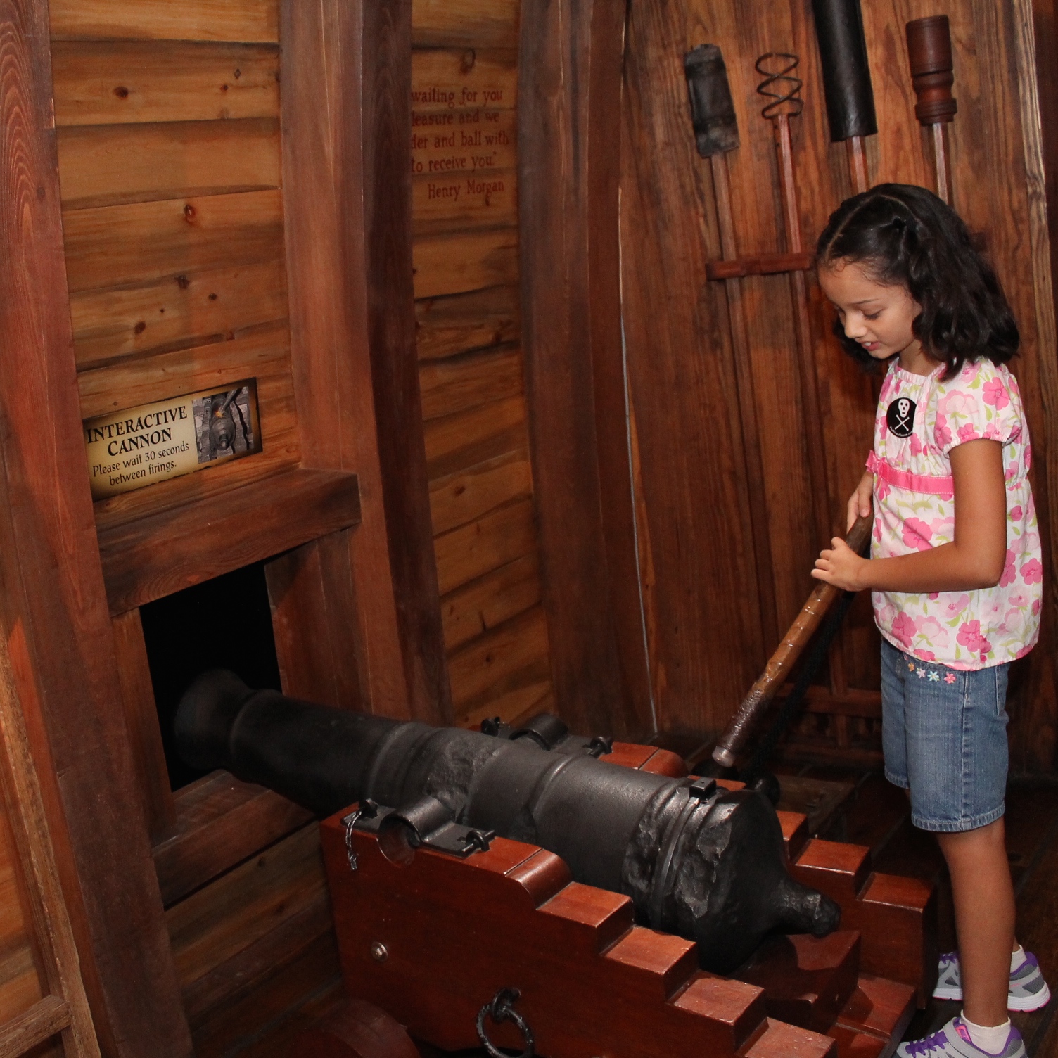 Interactive Exhibits at the Pirate and Treasure Museum in Saint Agustine