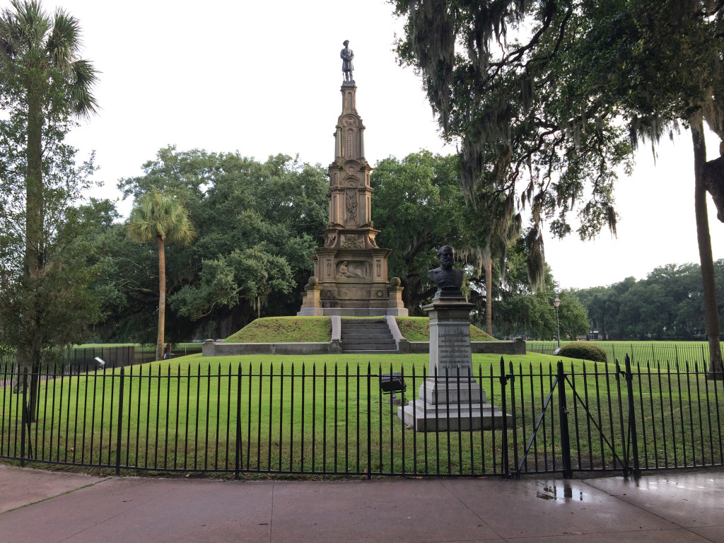 My bike ride in beautiful Savannah, Georgia