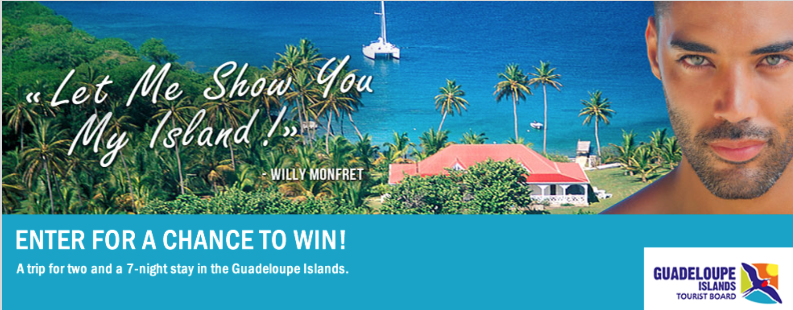Guadeloupe Islands giveaway