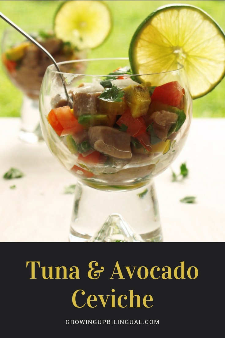 Tuna And Avocado Ceviche