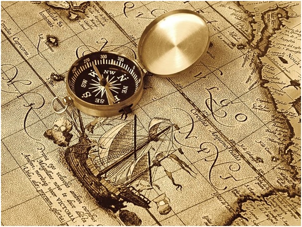 Pirate-Map-compass
