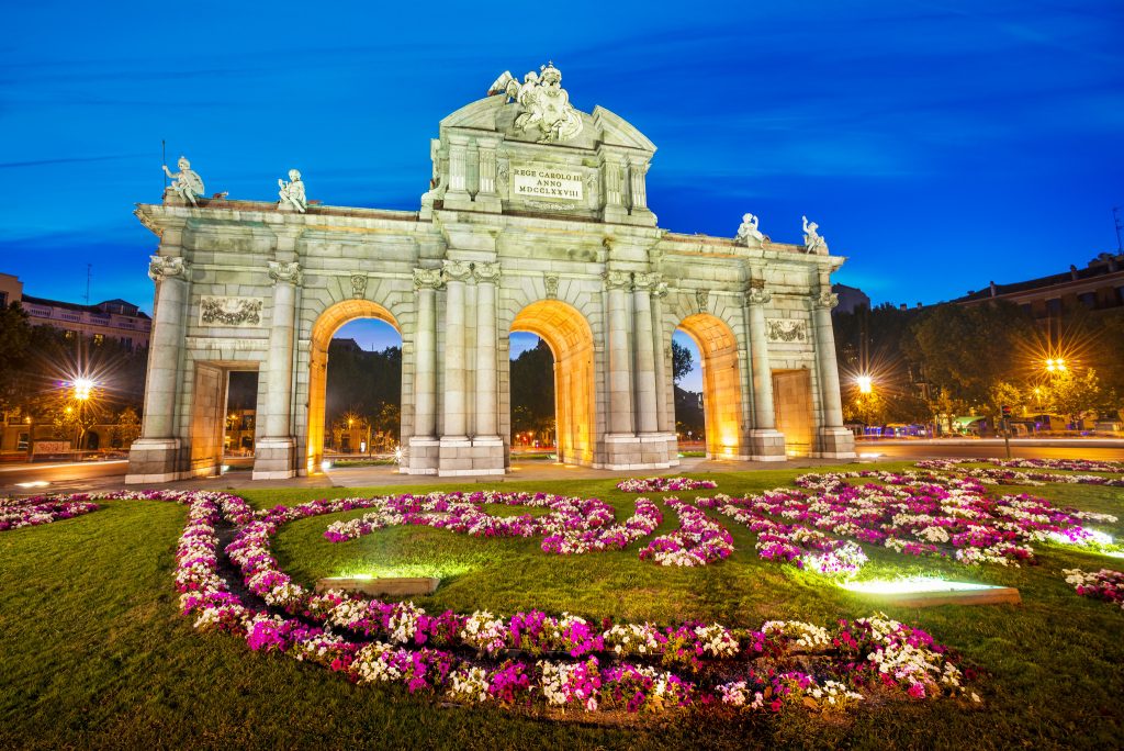 La Puerta de Alcalá, Madrid, Spain