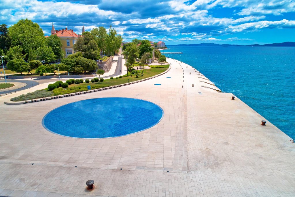 The organ of the sea is one of the best things to do with kids in Zadar, Croatia