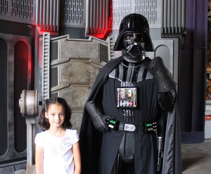 Darth Vader at Disney