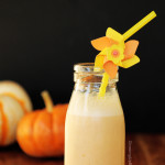 pumpkin pie milkshake for breakfast