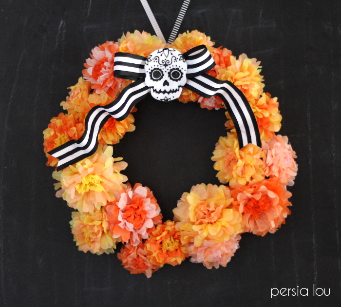 dia de los muertos wreath persia lou 5