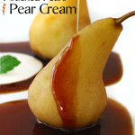 tamarind poached pears recipe
