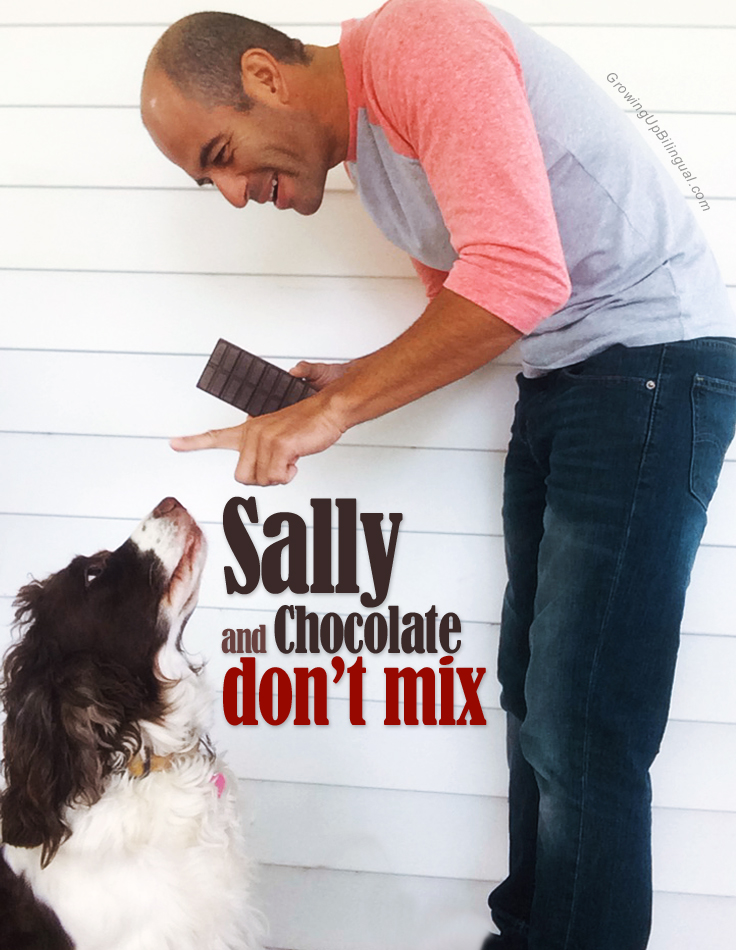 Sally and Chocolate don't mix!