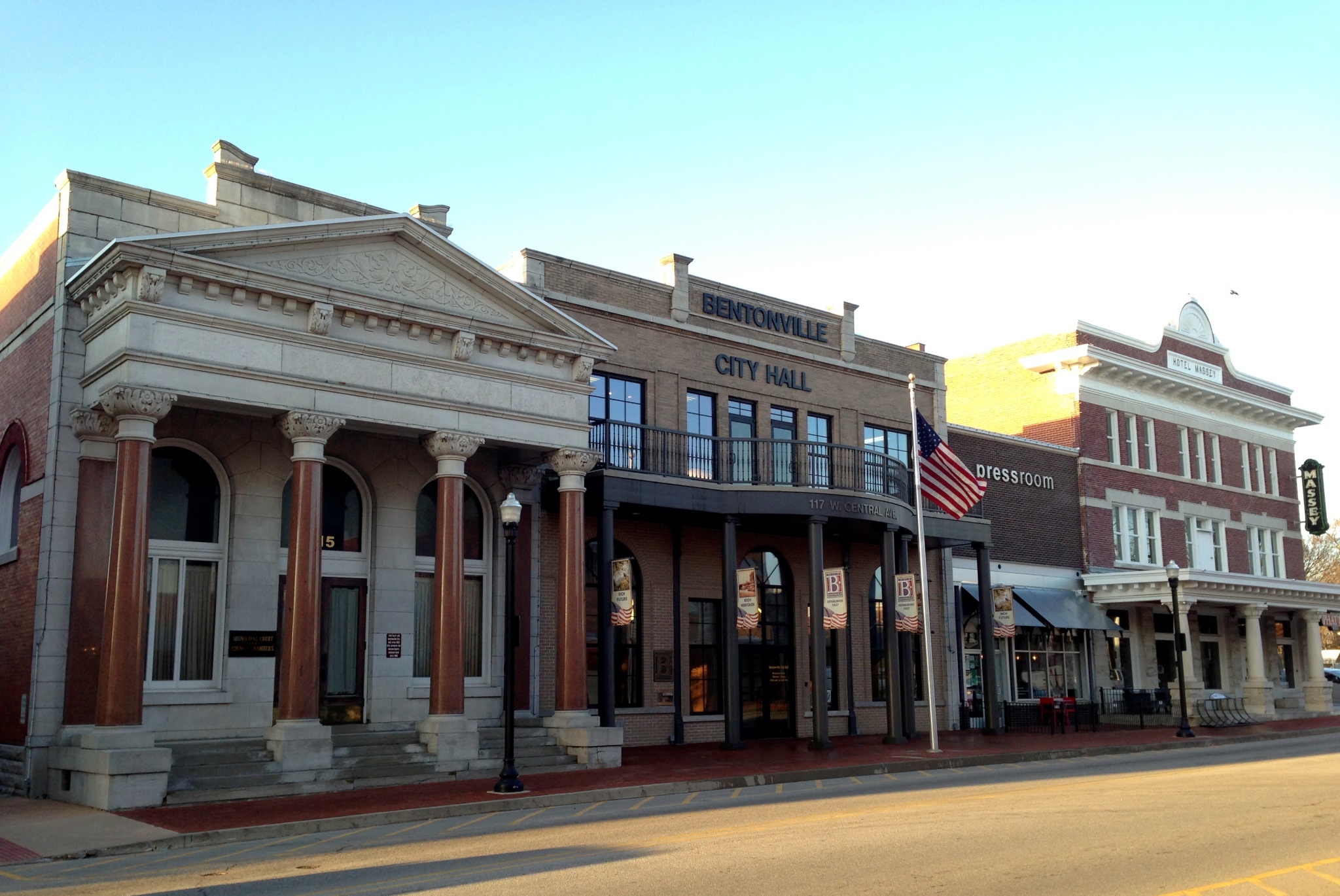 Bentonville Arkansas downtown