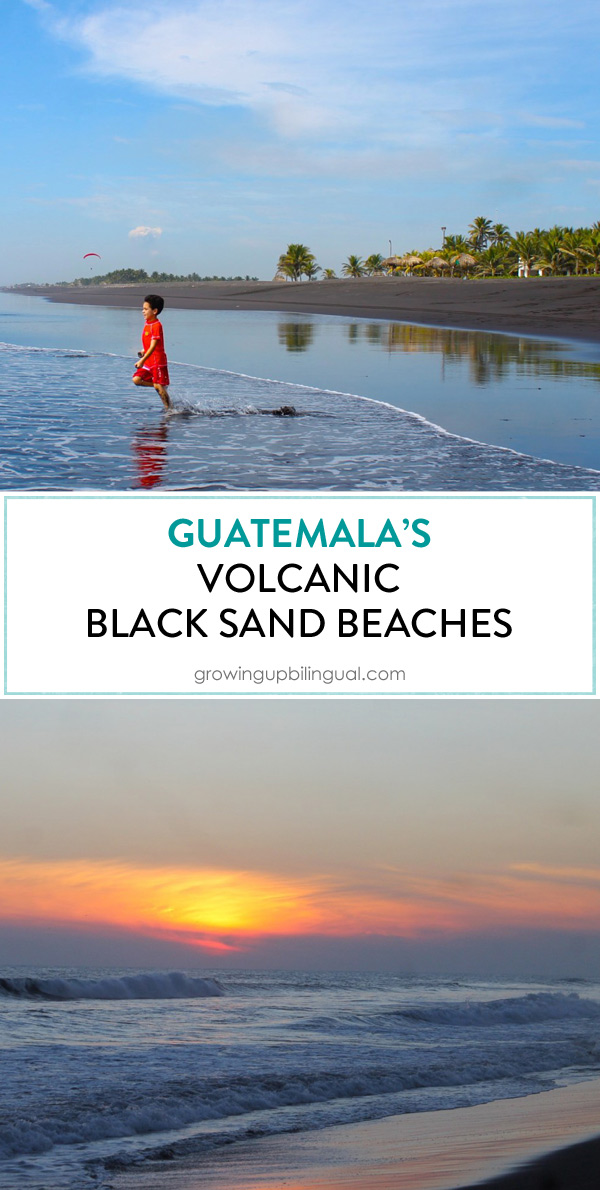 Guatemala's Black Sand Beaches