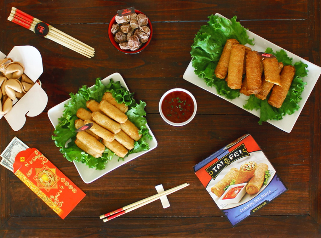 Egg Rolls for Chinese New Year celebration