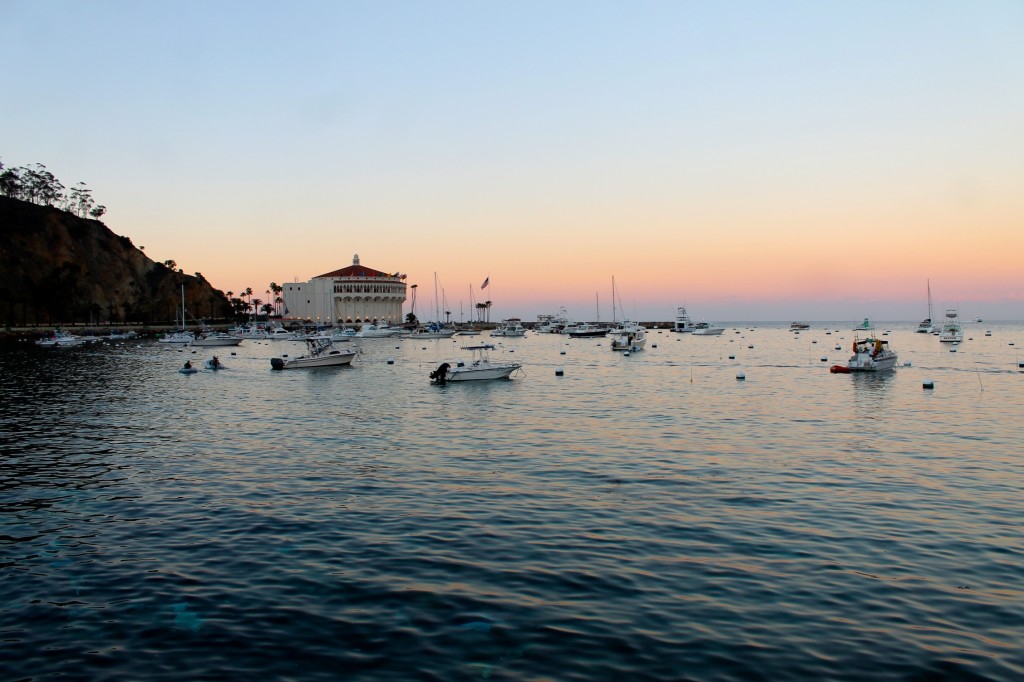 sunset Santa Catalina Islanda Avalon sunset