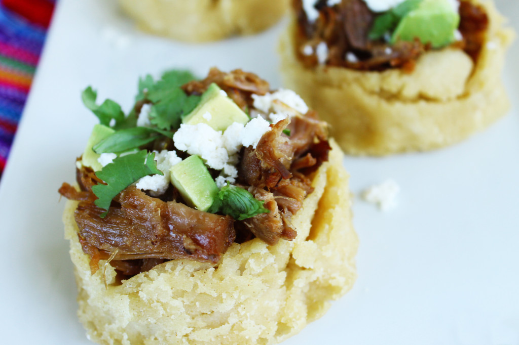 carnitas sopes