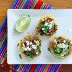 Carnita sopes with cherry coke