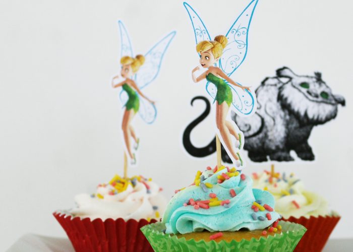 Tinker Bell and the Neverbeast cupcakes