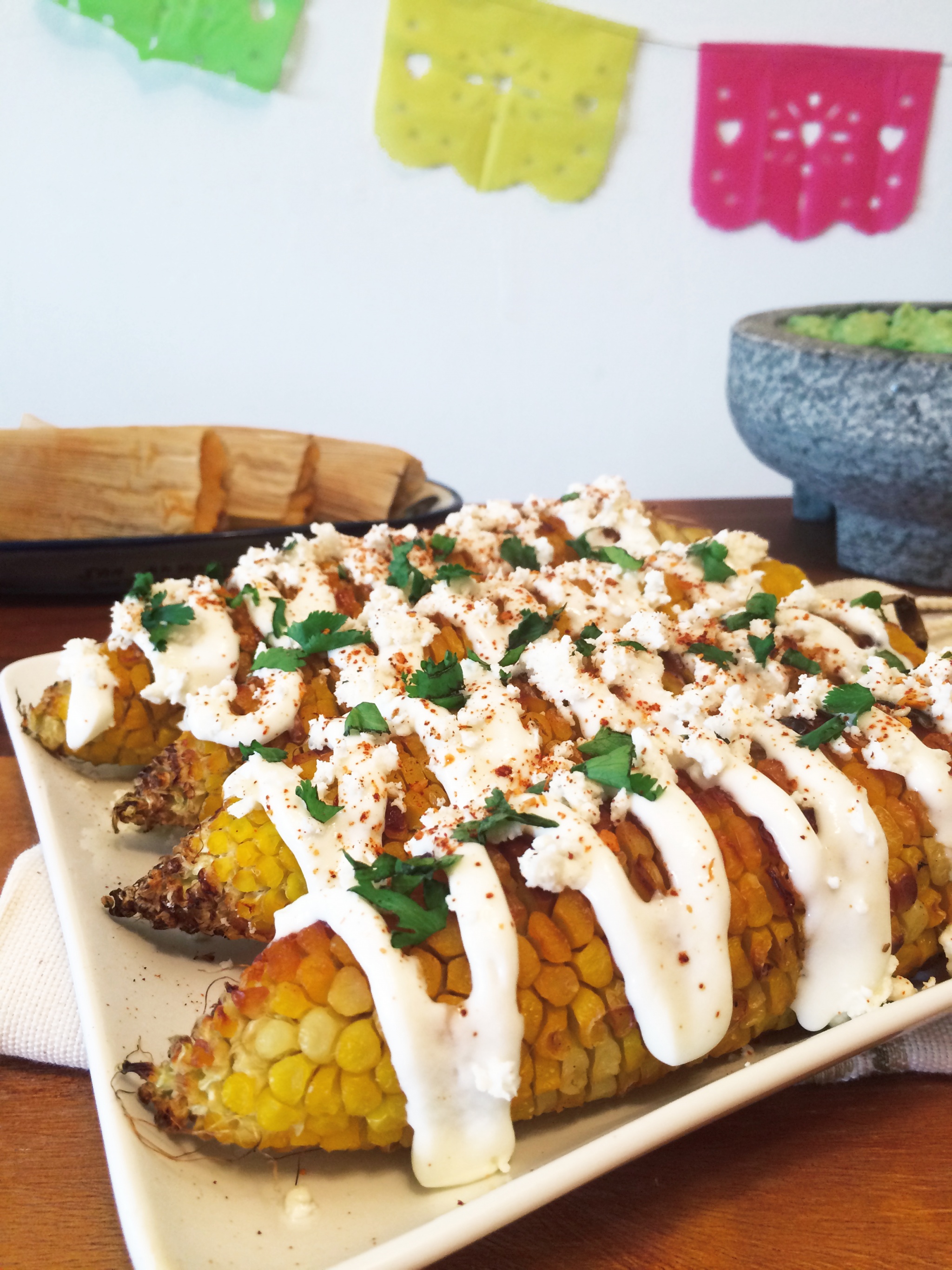 Celebrating Cinco De Mayo With Spicy Elotes Mexicanos