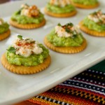 Spicy chipotle avocado and crab bites