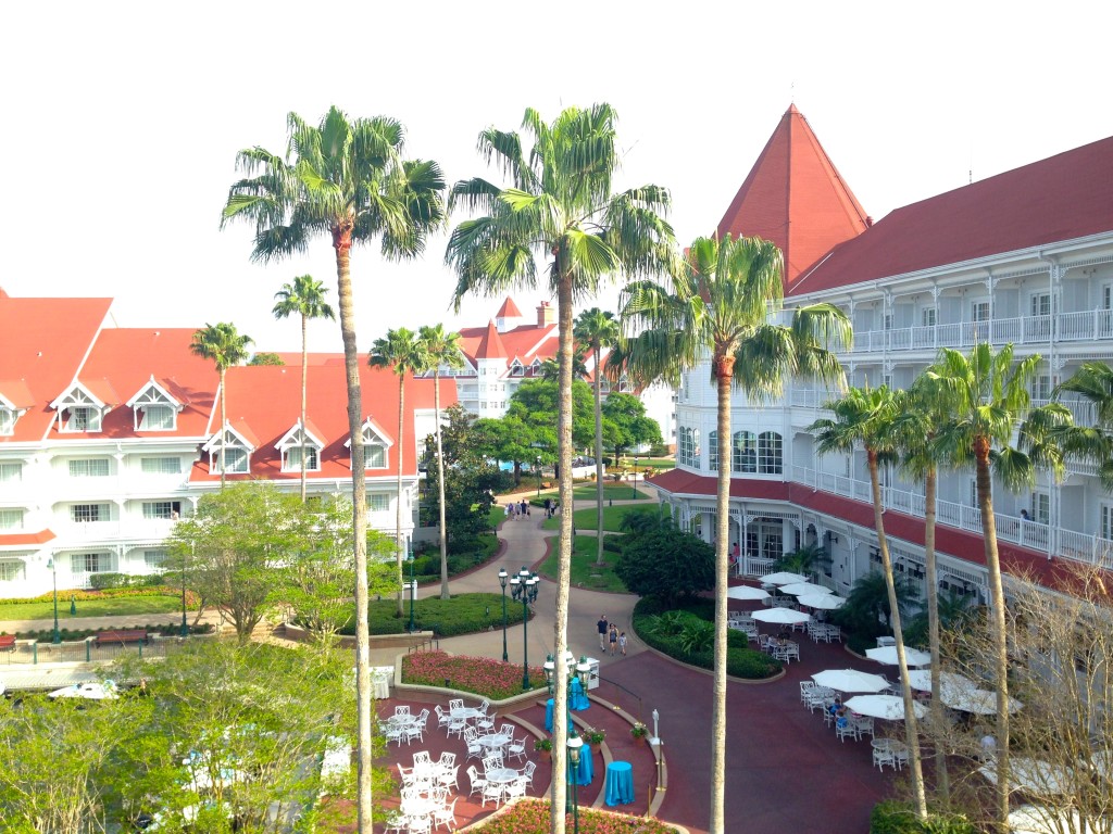Disney's Grand Floridian Resort: view from room