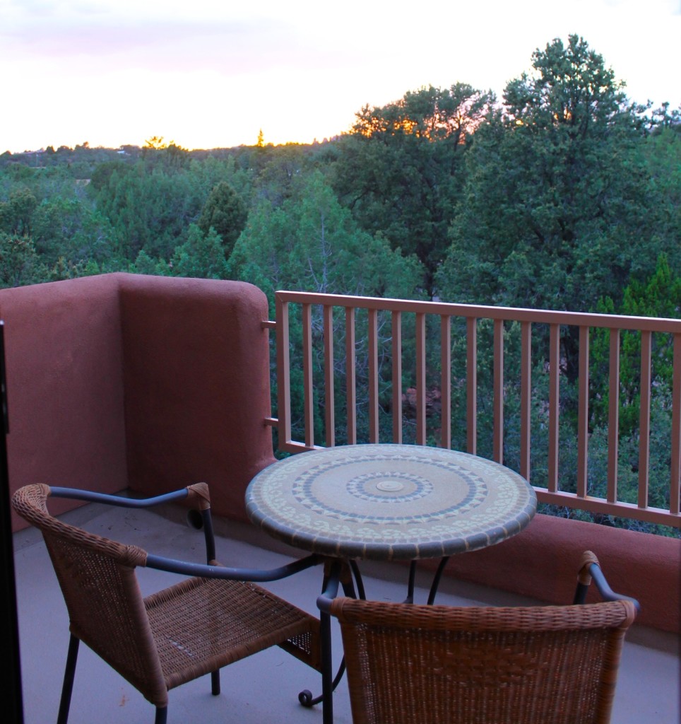 Alma de Sedona private balcony