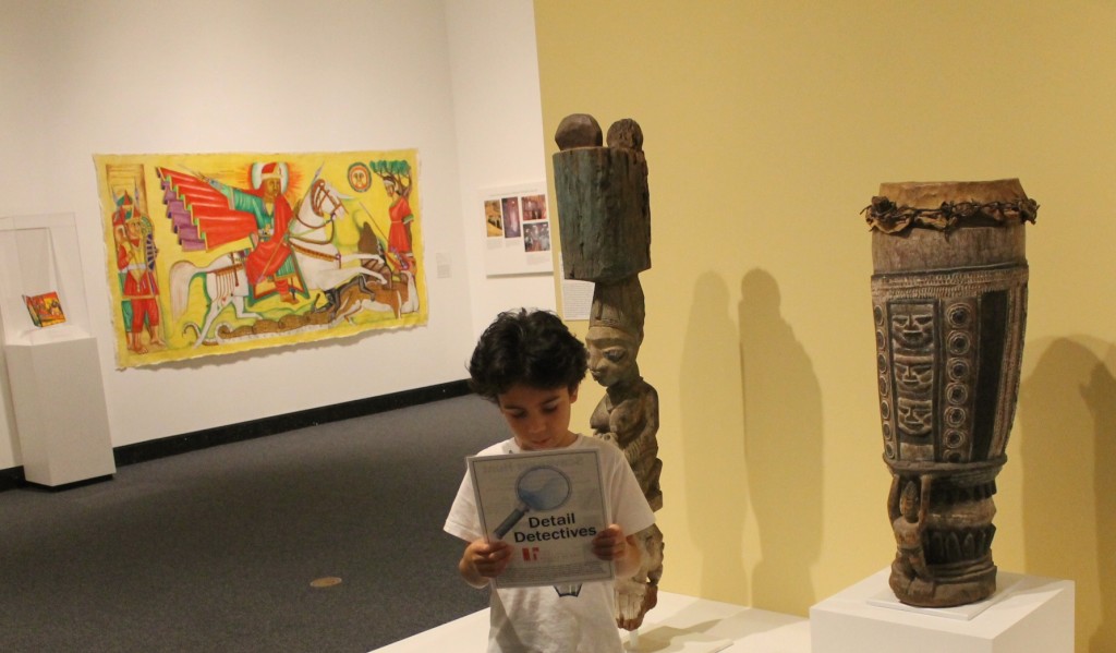 scavenger hunt at the Harn Museum of Art Gainesville