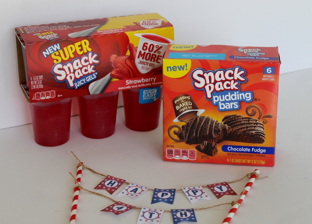 Juicy Gels and Snack Pack Pudding Bars