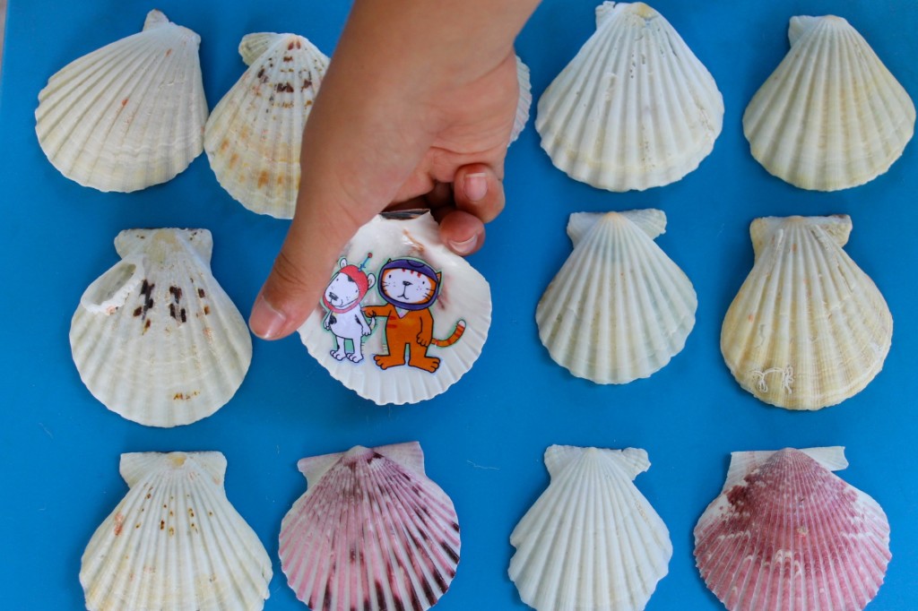 story shells DIY craft