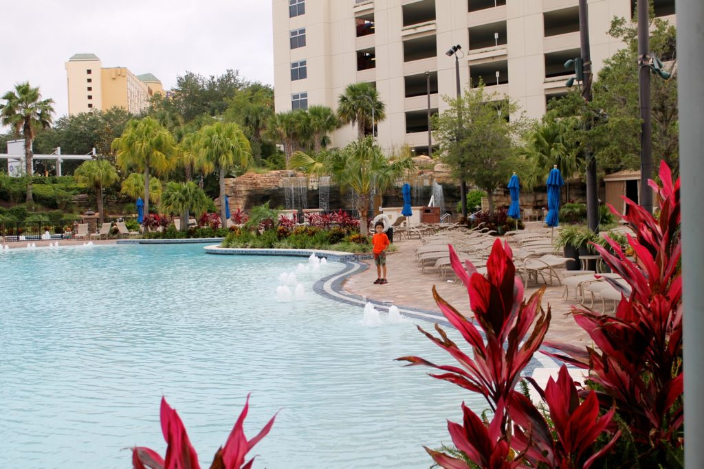 pool area at the Hyatt Regency Orlando
