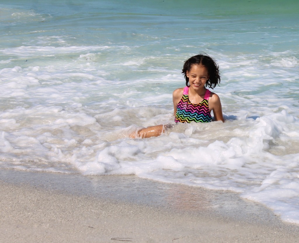 girl at the beach