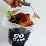 Our Fun Bucket Wings ready to Go!