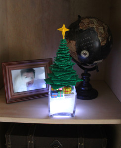 Glowing Christmas Tree Ornament