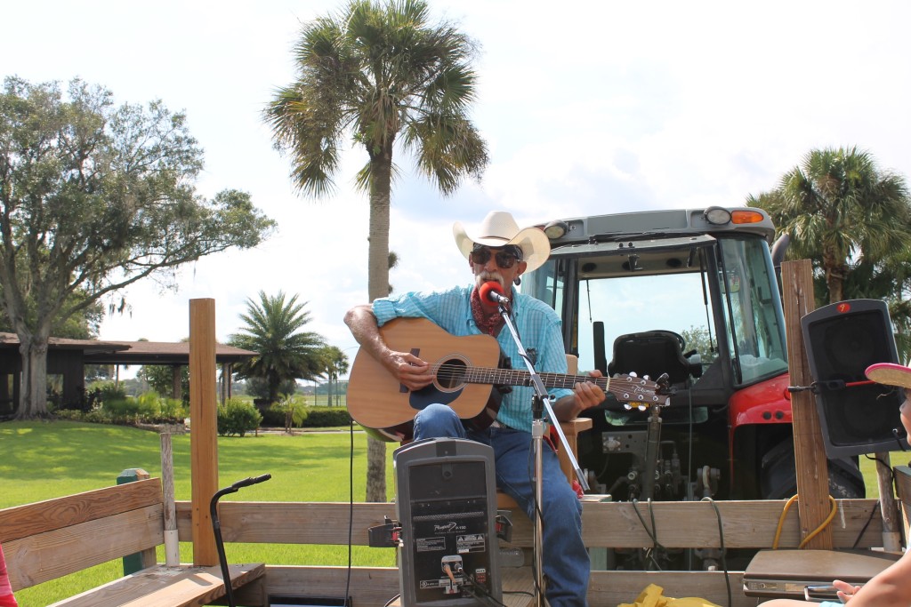 Hay ride with live music at Westgate River Ranch