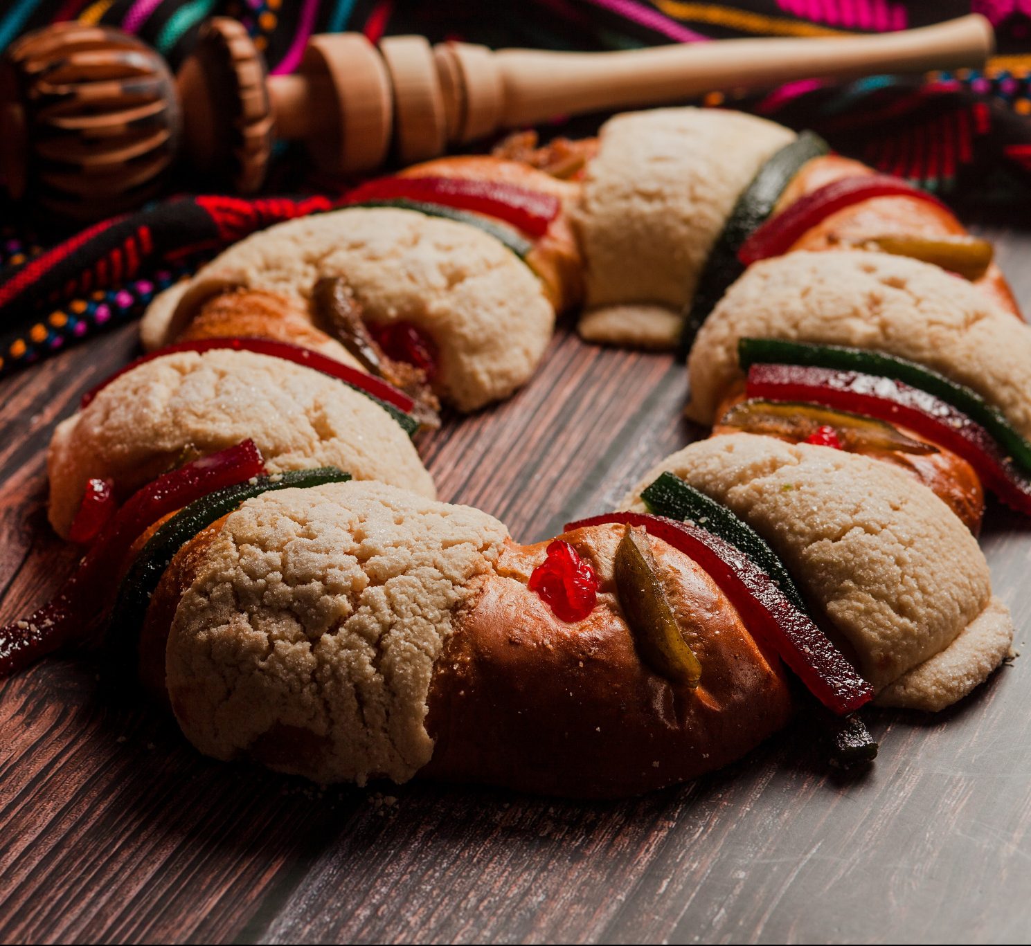 Rosca de Reyes for Dia de Reyes