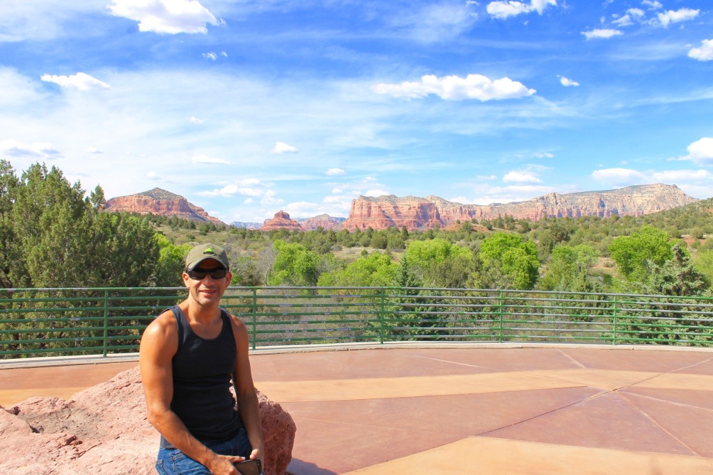 view of Sedona Red Rocks