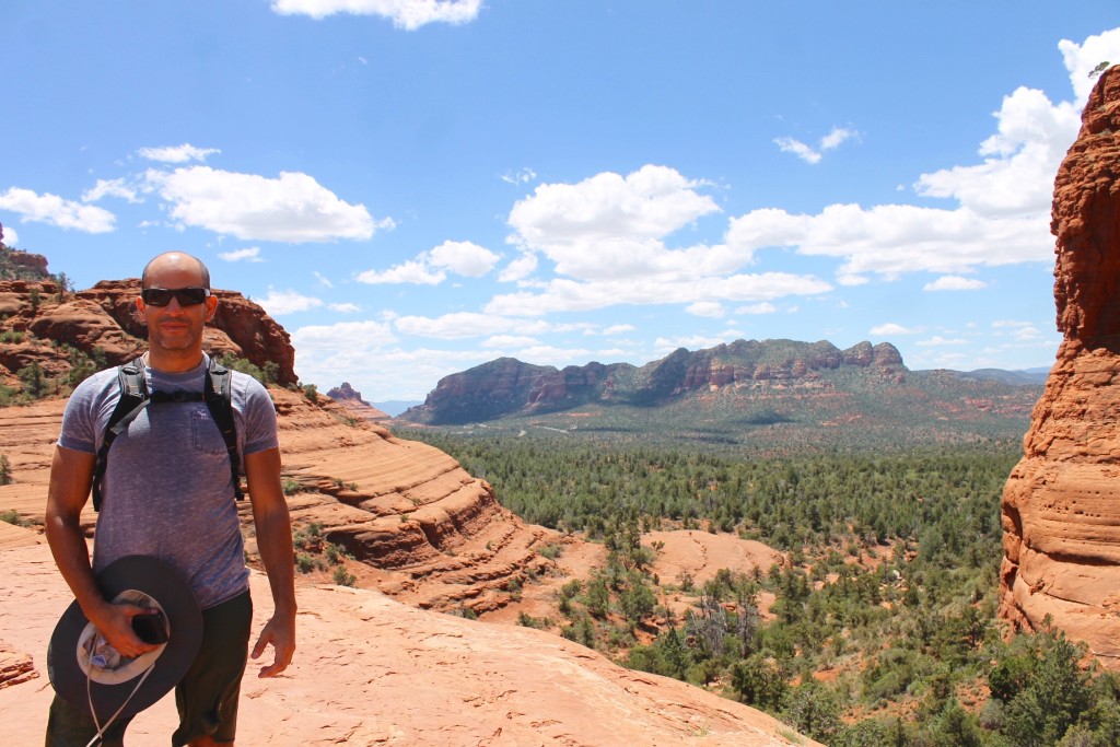 hiking in the Sedona Red Rocks