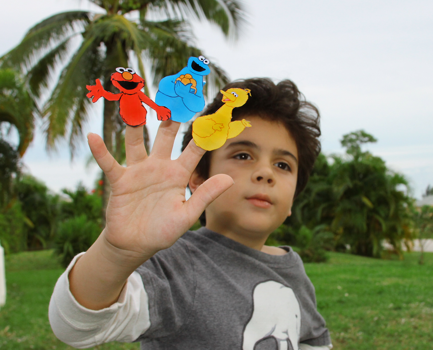 Celebrating the new Season of Sesame Street with Free Printable Finger ...