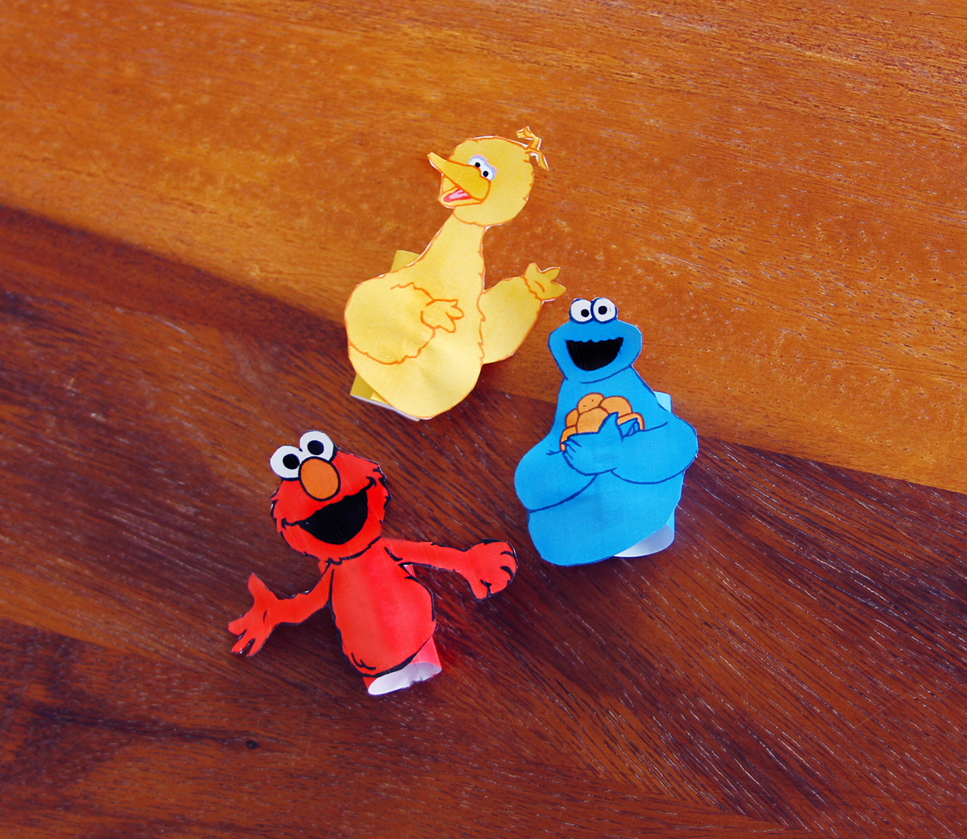 Celebrating the new Season of Sesame Street with Free Printable Finger Puppets