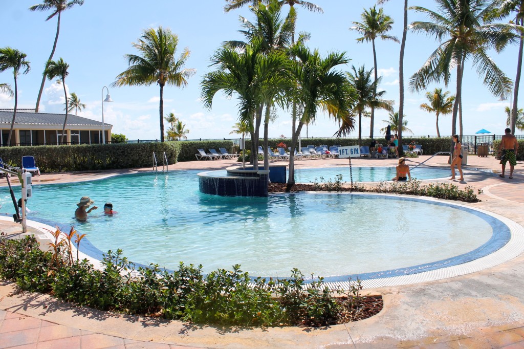 Pool at the Islander Resort in Islamorada