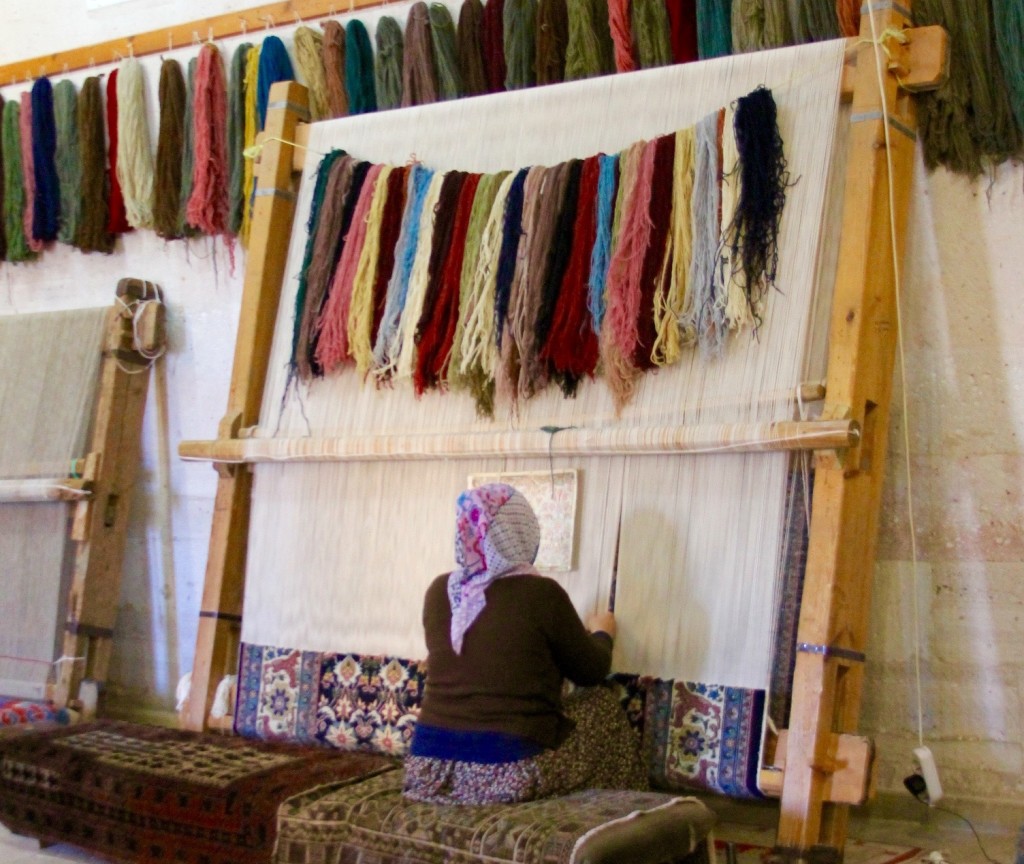 Rug cooperative in Cappaocia