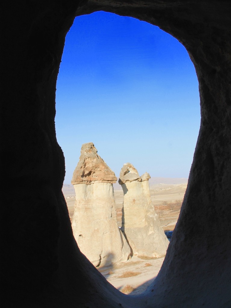 Pasabag fairy chimneys in Cappadocia