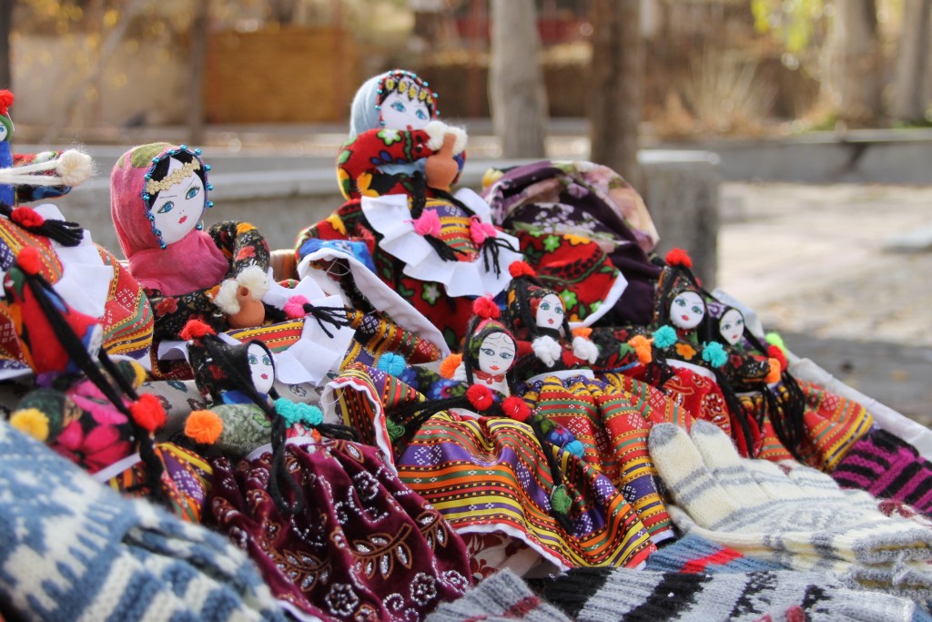 hand made traditional Turkish dolls in Sognali valley