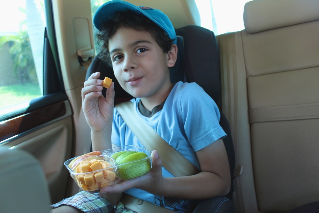 Snacks on road trip