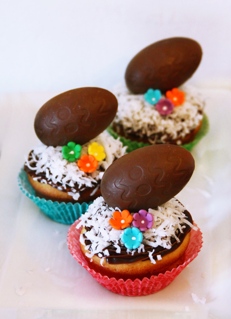 Chocolate Coconut Cupcakes Surprise close up 1