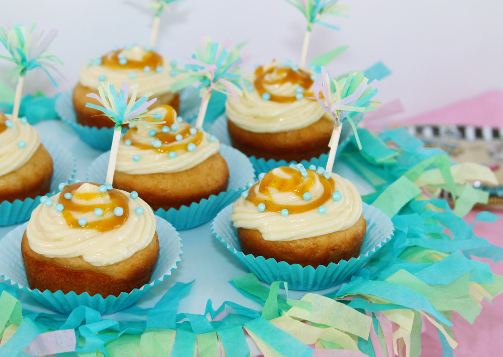 passion fruit piñata Easter cupcakes 