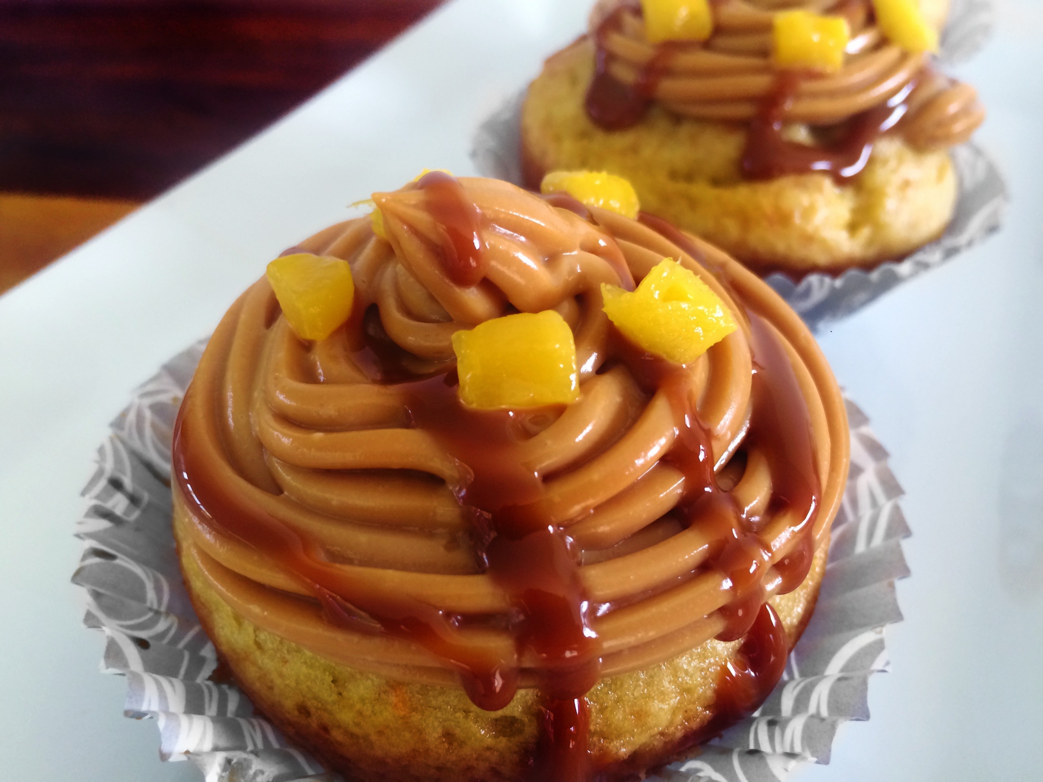 Mango Dulce de Leche Cupcakes main pic