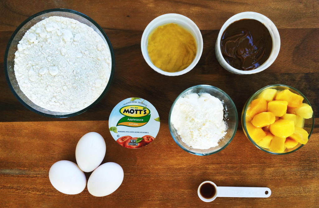 Mango Dulce de Leche Cupcakes ingredients