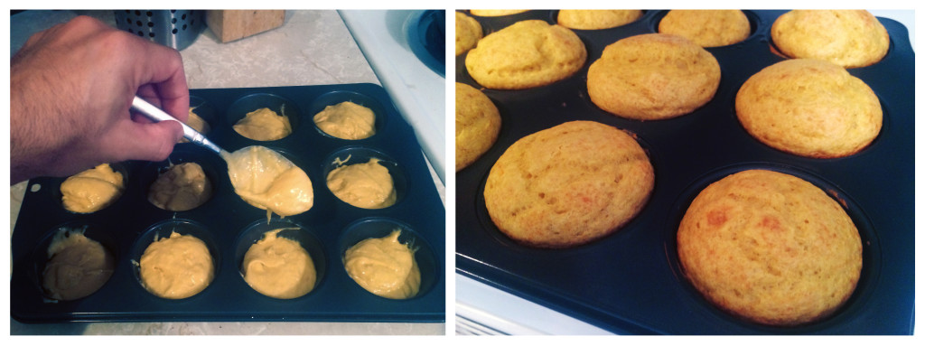 cooking Mango Dulce de Leche Cupcakes