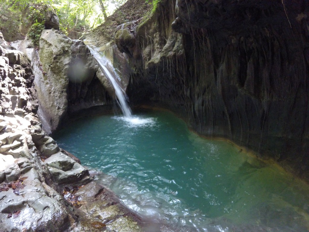 27 Charcos de Damajagua or the 27 Damajagua Cascades in Puerto Plata, Dominican Republic