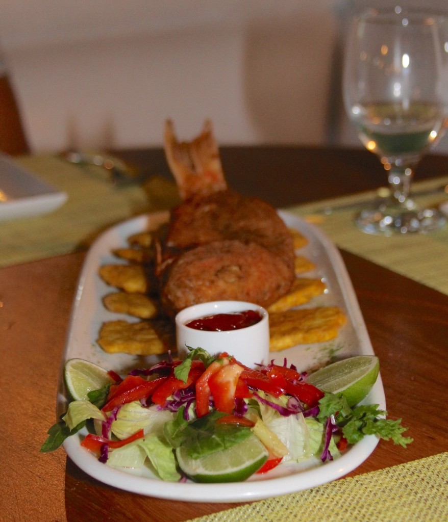 fried fish at Green Jack Tar restaurant