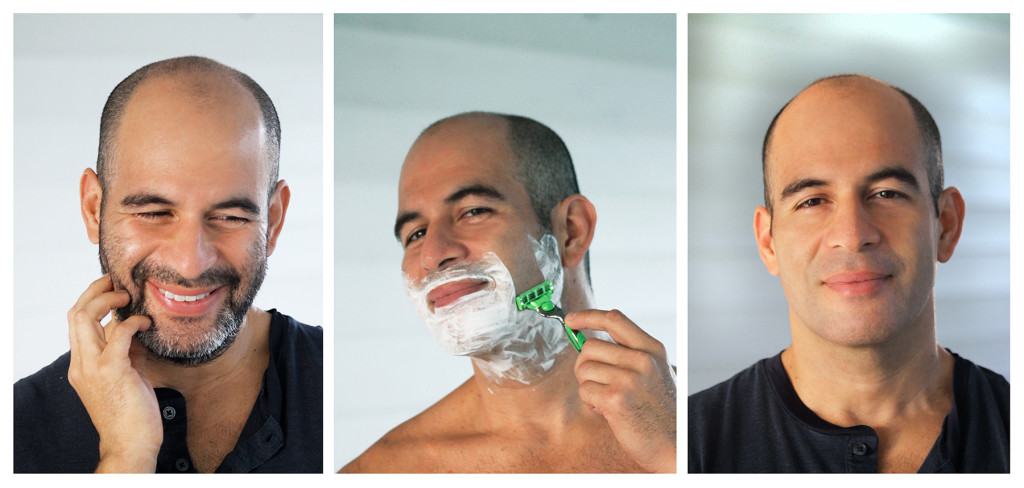 Three Steps shaving