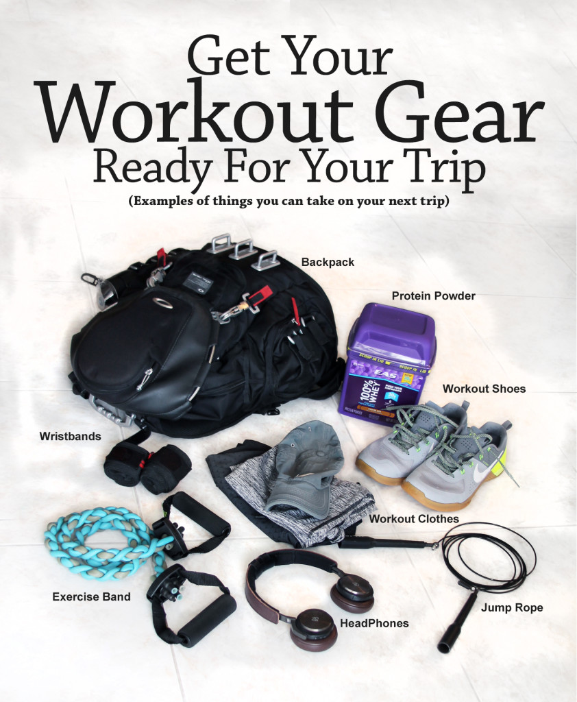 Workout gear for travel